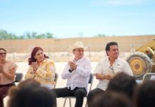 Más oportunidades educativas para jóvenes: Durazo y Sheinbaum construyen nuevo bachillerato en Hermosillo